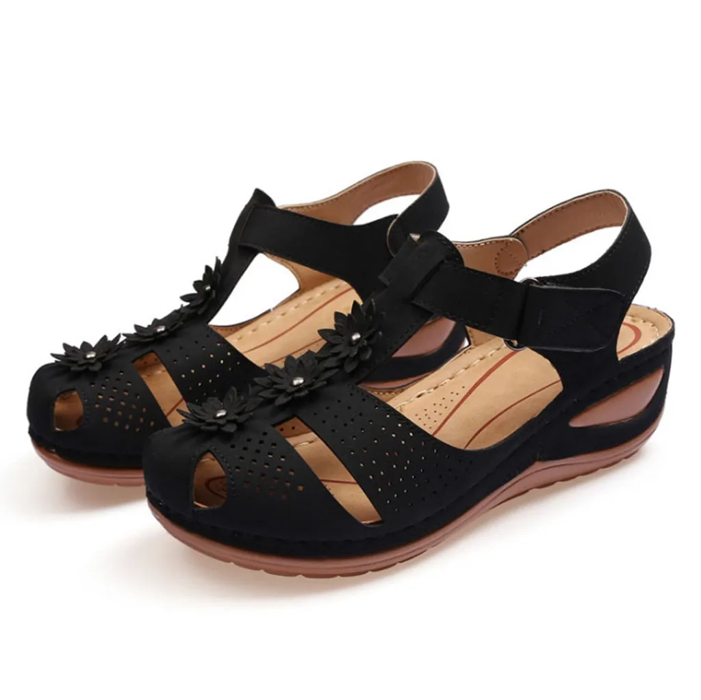 Сандалии женские с круглым носком |