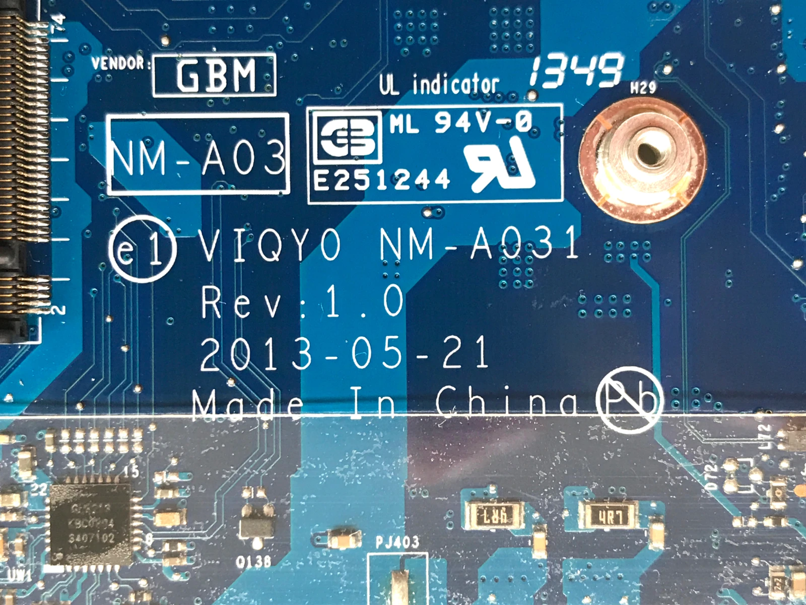 Высокое качество оптовая продажа FRU:90002910 для Lenovo Ideapad Y410P материнская плата VIQY0