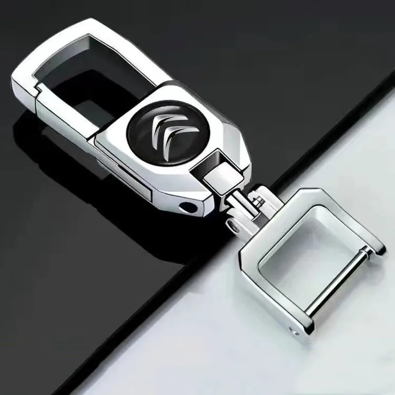 

Waist buckle universal quality keychain is suitable for Citroen key cover C5/C3XR/Sega/C4L/Elysee/Tianyi car keychain key ring