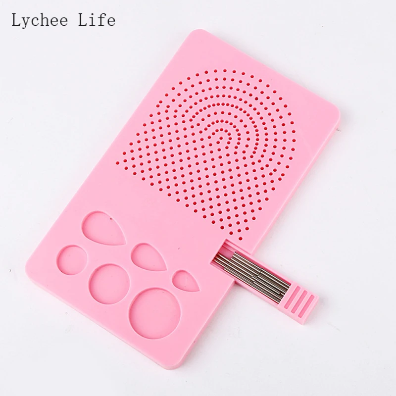 Доска для квиллинга бумаги Lychee Life шаблон рулонной направляющая вязания с