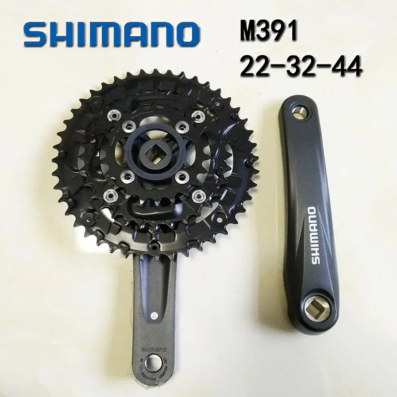 Shimano Acera FC-M391 9 скоростей горный велосипед MTB шатун 44-32-22T 170 мм черный велосипедный шатун набор