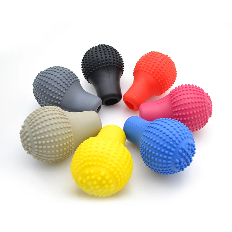 1 шт. автомобильная круглая Силиконовая ручка переключения передач ручной