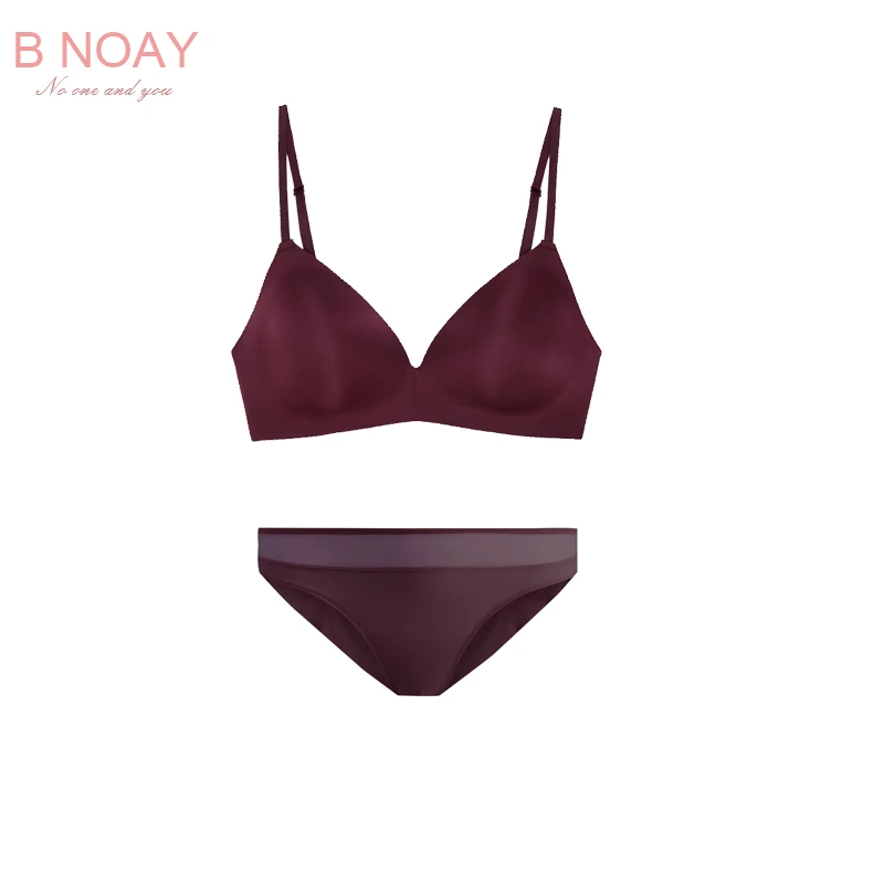 

Spring Summer New Basic Thin Cotton Seamless Underwear Smooth Bra Comfortable Gathering Bra Set Sexy Lingerie Conjuntos De Mujer