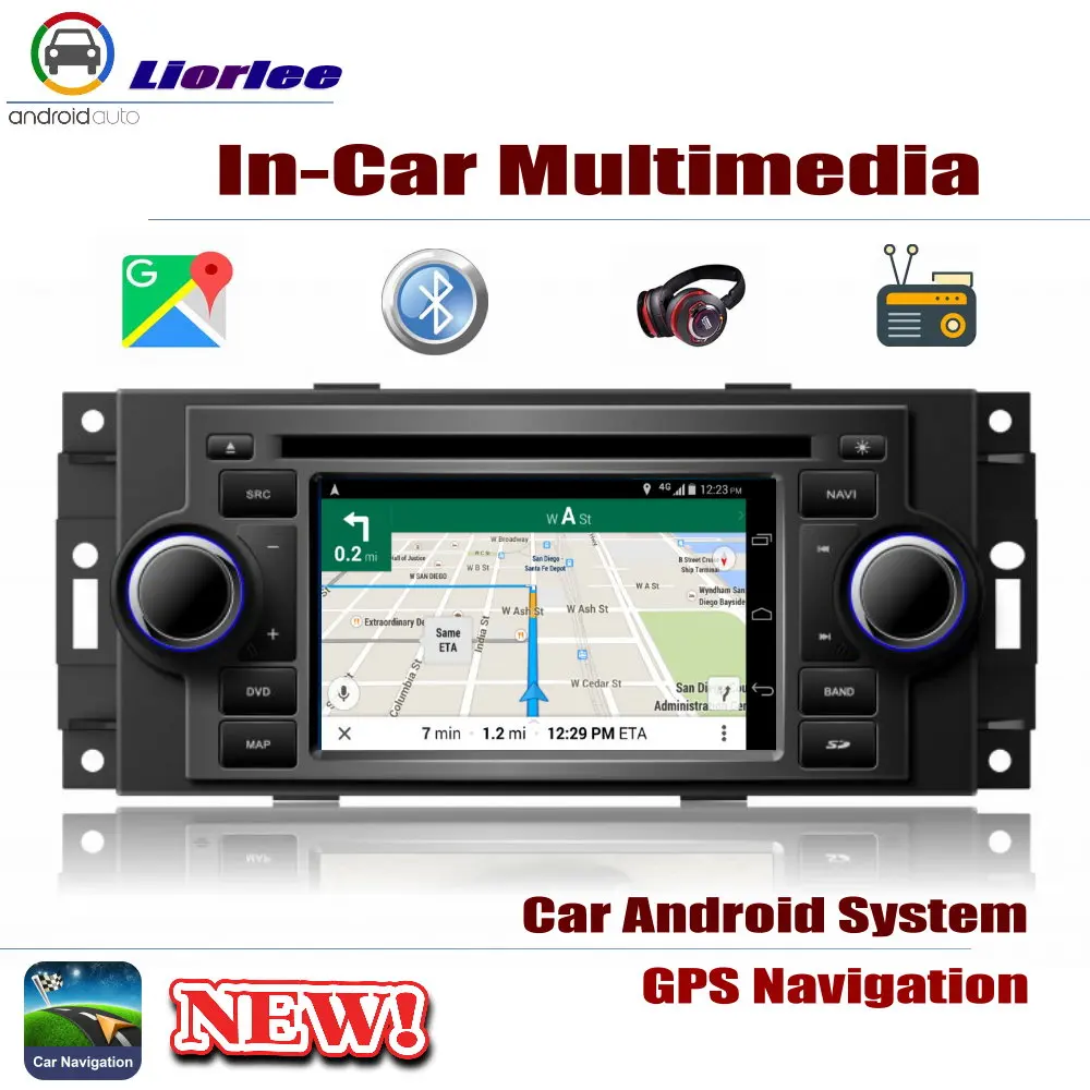 Для Dodge Magnum 2005-2008 Система Android HD Displayer Аудио Видео Стерео в приборной панели