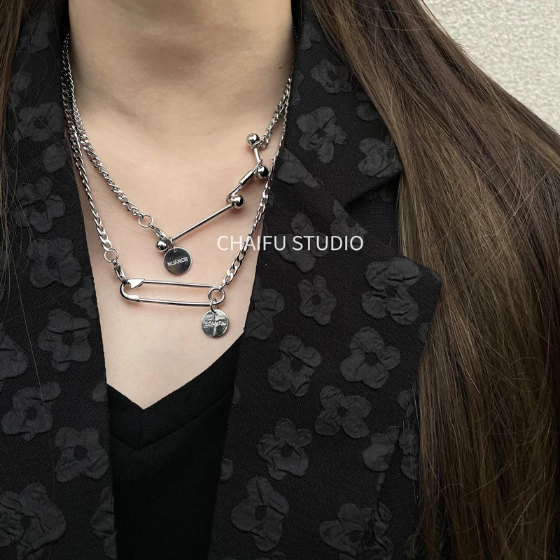 Chaifu Studio/X292 Ins стиль простая нишевая индивидуальность продвинутая Чувствительная