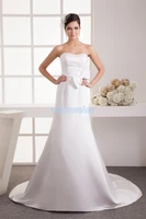 free shipping 2016 design hot off the shoulder fashion handmade bow bride small train custom sizecolor white bridesmaid dress