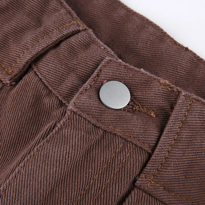 

2021 Spring New Loose Mid-Rise Jeans Stitching Basic Leisure All-Match For Women Ladies BMF88