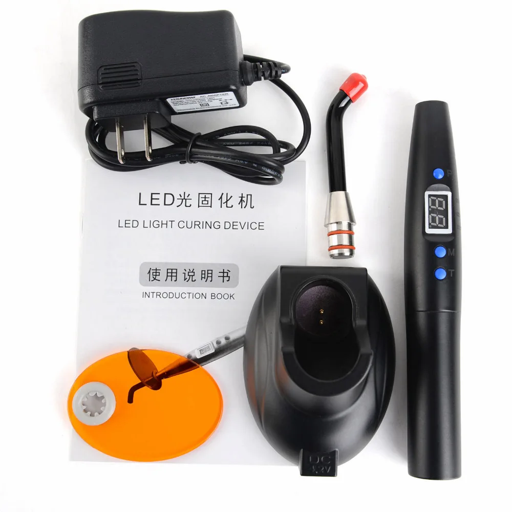 Стоматологические красочные светодиодный леча светильник машина 5 Вт ≥ 1200mw/c㎡| |