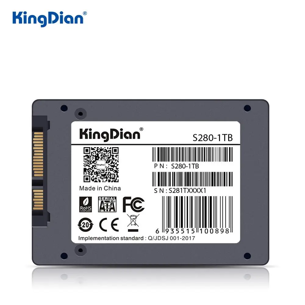 KingDian SSD 1 ТБ HDD 2,5 120gb SSD 240 gb 480gb 960gb SATA III 3 Внутренний твердотельный накопитель SSD жесткий диск для ноутбука