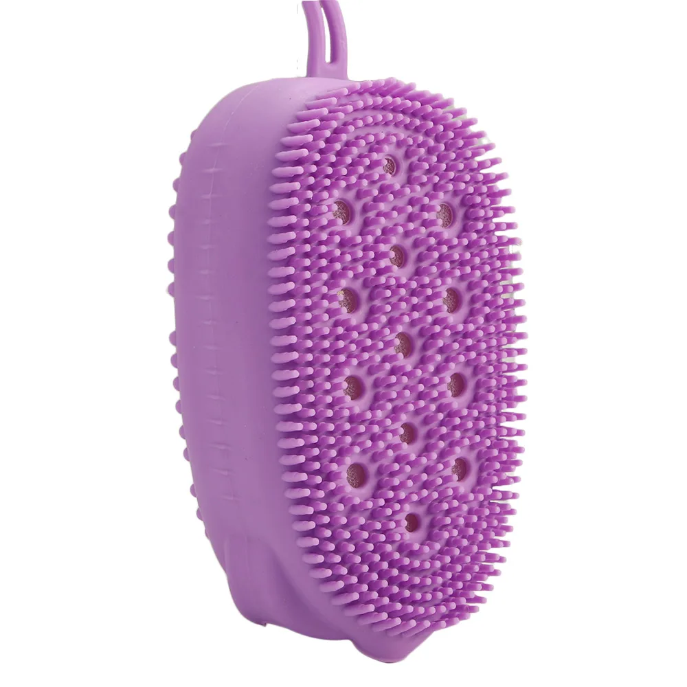 

Creative Silicone Bubble Bath Brush Double-Sided Massage Scalp Bath Massage Brush Skin Clean Shower Brushes
