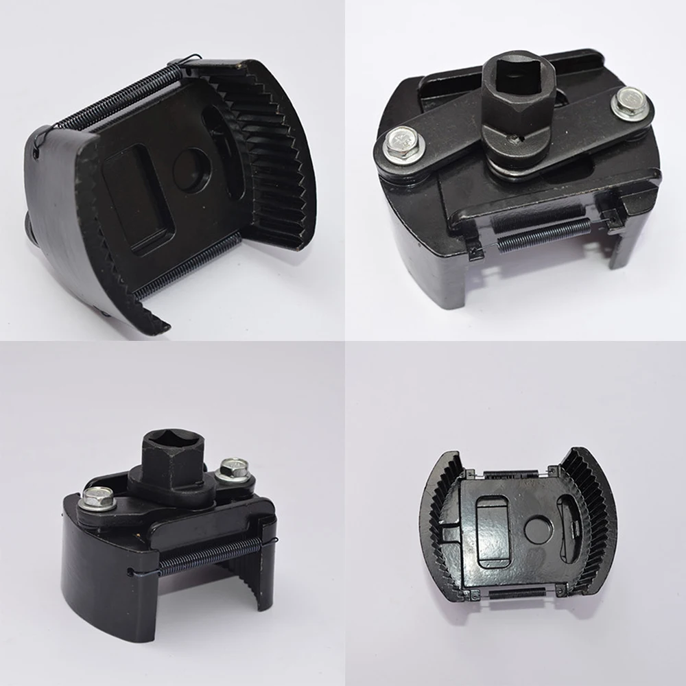 

Adjustable Oil Filter Wrench with Extended Spring Use with 1/2" Ratchet Wrench Durable Oil Filter Wrench