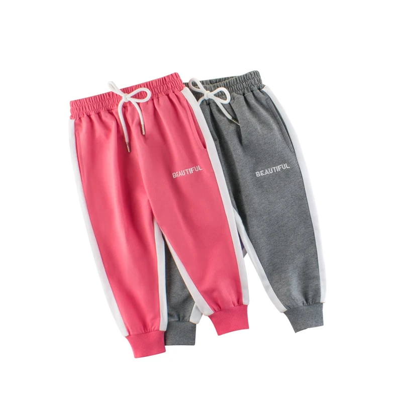 

Baby Girl Trousers Sport Pants Fashion Casual Jogging Tracksuit Bottoms Kids Pants Children Clothes