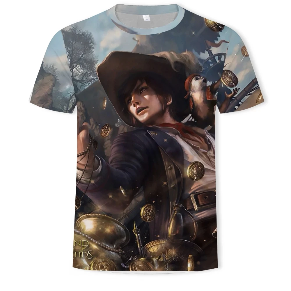 

Summer fashion men's T-shirts 3D legendary printed casual T-shirts fierce and passionate clothing Asian size S-6XL men's T-shirt