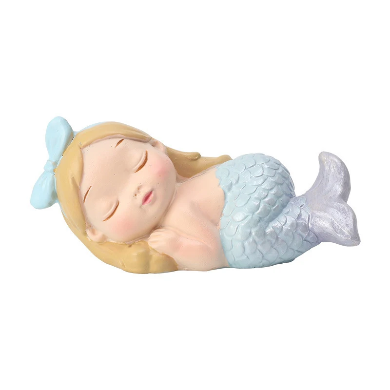 Статуэтка русалки держатель для телефона девочек принцесса дети девушка торт