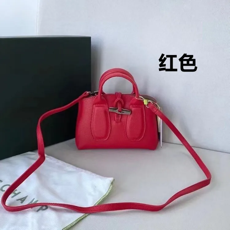 

New cowhide bamboo festival women's mini dumpling bag slanted bag mini handbag