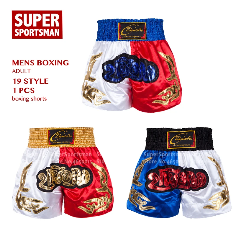 Мужские детские шорты для кикбоксинга Mma Muay Thai спортивные мальчиков боксерские Bjj