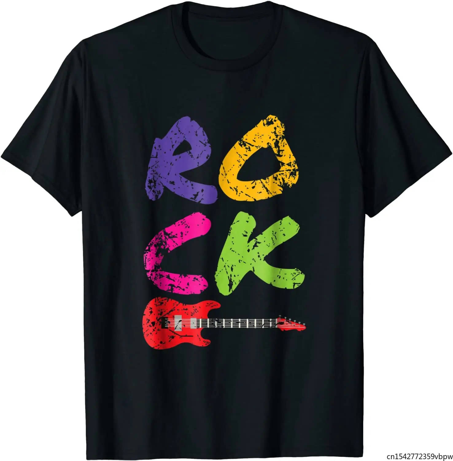 

Electric Guitar Shirts for Men, Neon T Shirt for Kids