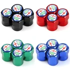 Колпачки на клапаны автомобильных шин, 4 шт., чехол для воздушных шин для alfa romeo 159, 147, 156, giulietta 147, Стайлинг автомобиля