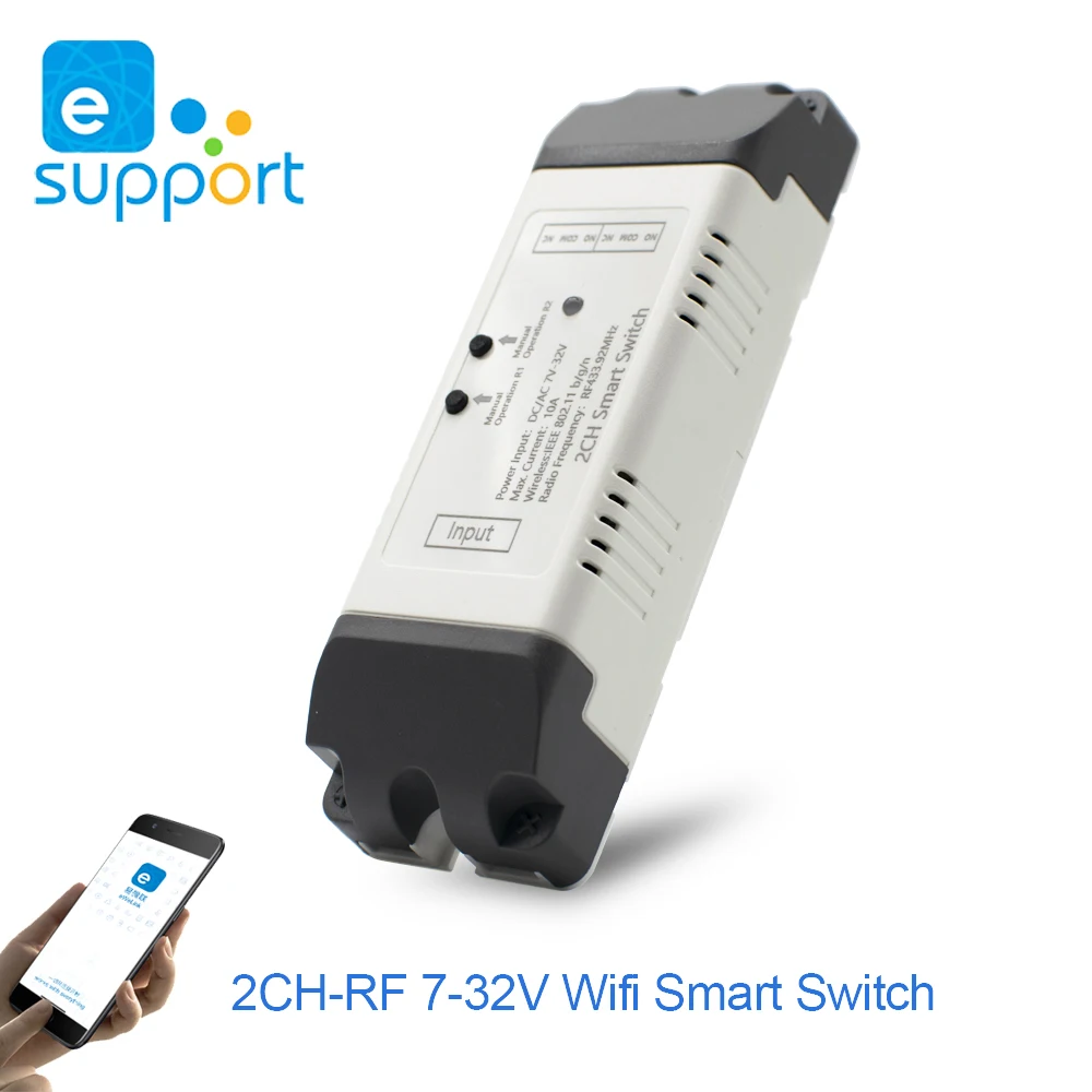 

Умный USB-переключатель EweLink, 5 В, 2-канальный, с поддержкой Wi-Fi