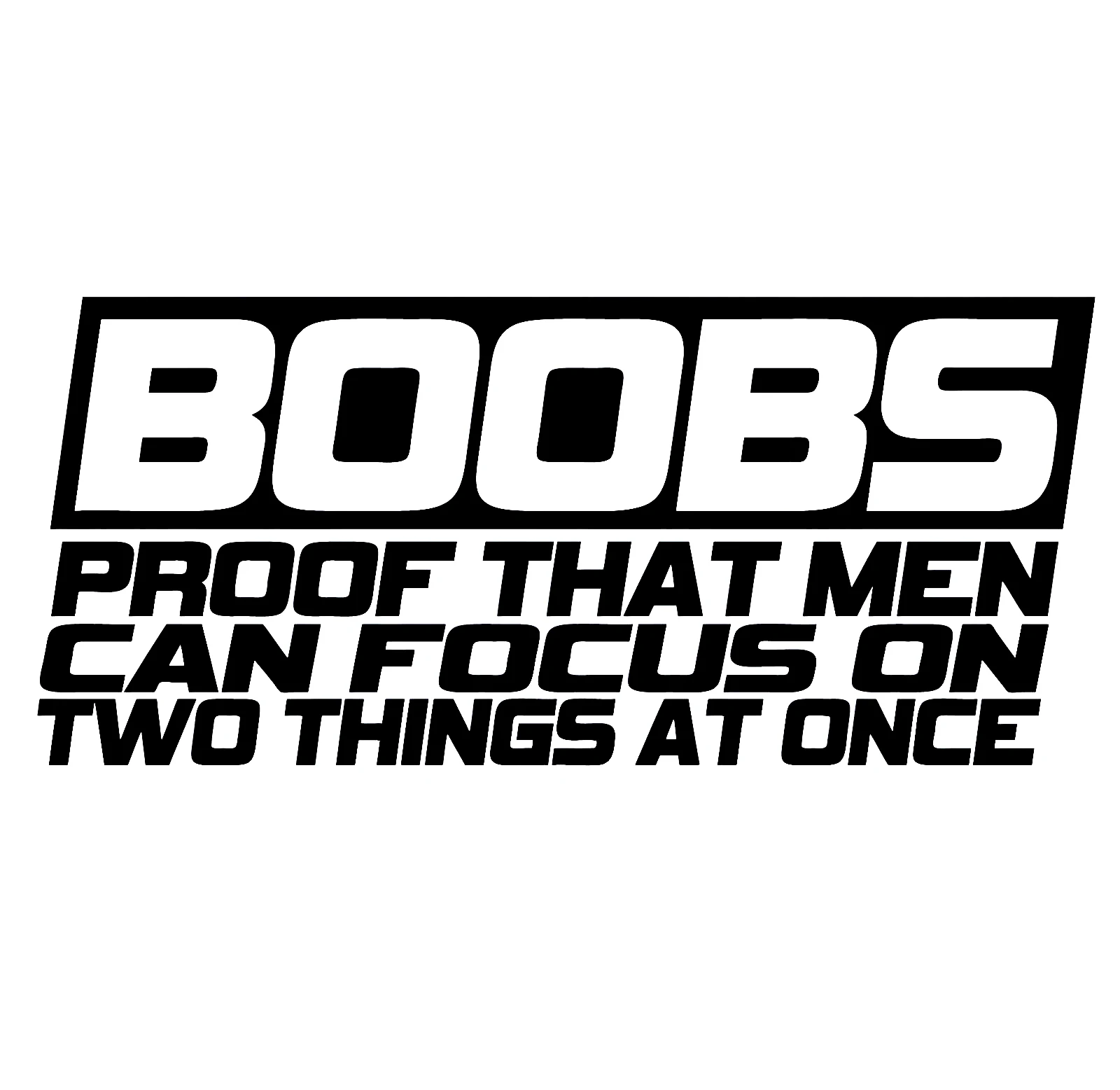 Car Styling Covers Boobs Proof That Men Can Focus Sticker Funny Jdm Race Detector Truck Window Decal |