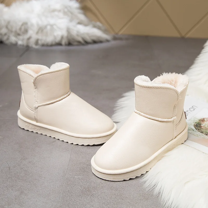 

Plus Size Women's Boots Snow Boots Women 2021 Fashion Winter Low-cut Warm Women's Cotton Shoes Women's Short Boots Women