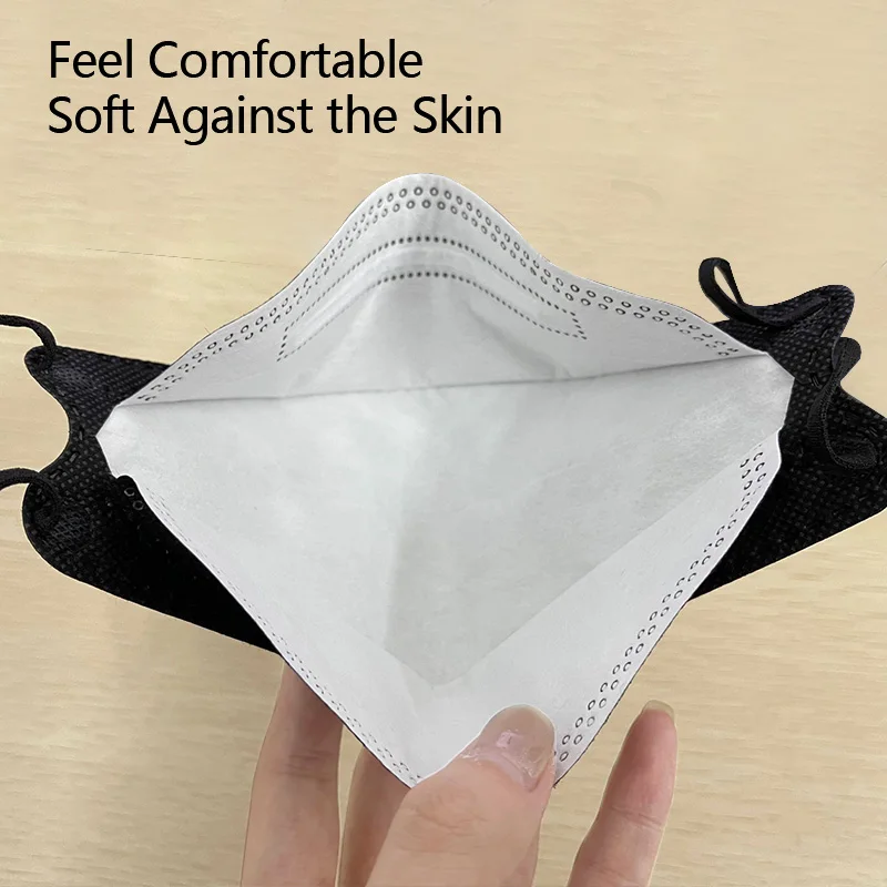 10-200pcs Black KN95 CE FFP2 face masks Approved Reuseable 5 Layers safe kn95 Mask for virus protection mascarillas ce fpp2 mask - купить по