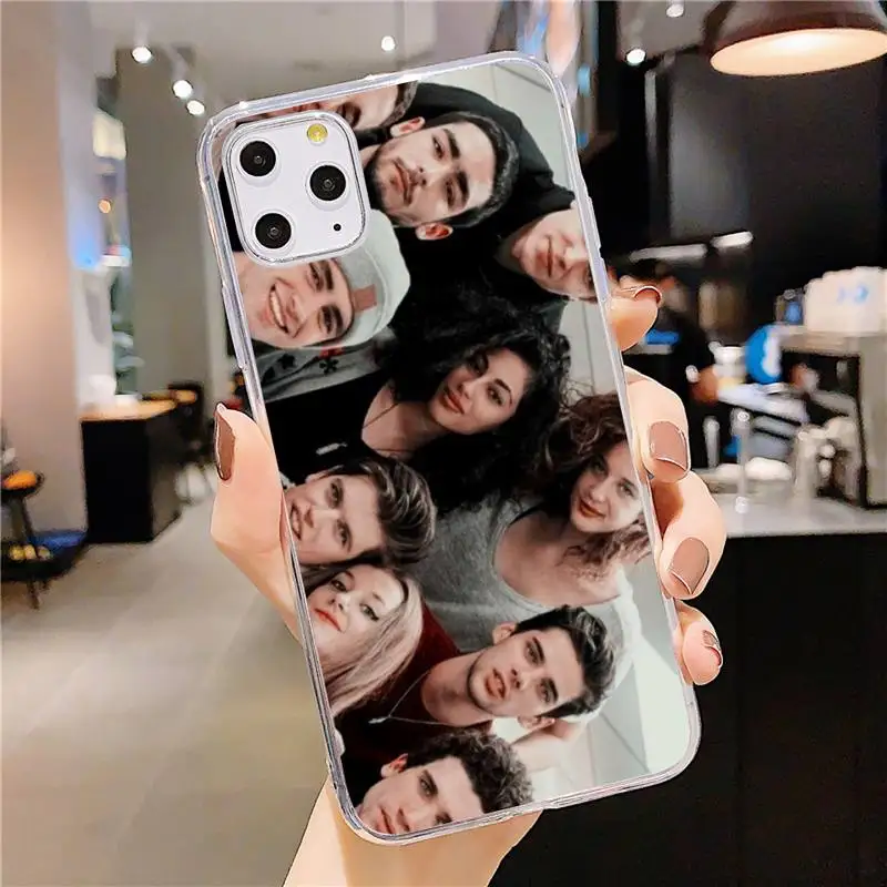 

Spanish TV series Elite Phone Case Transparent soft For iphone 5 5s 5c se 6 6s 7 8 11 12 plus mini x xs xr pro max