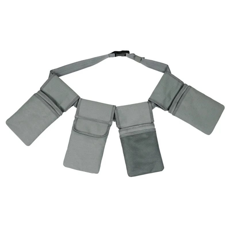 

Tools Thicken Canvas Storage Work Organizer Multi Pocket Tote Camping Hiking Outdoor 4 in 1 Portable Garden Bags