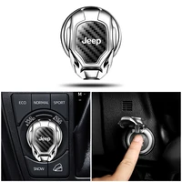 car engine start stop switch button cover decorative auto interior accessories for jeep wrangler renegade compass patriot libert