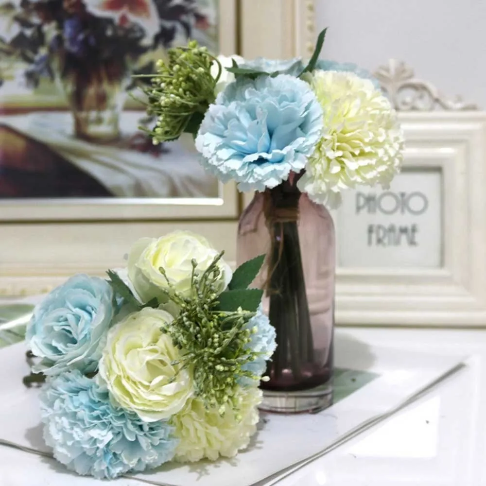 Украшение для дома свадебное украшение искусственные цветы пиона подарок на