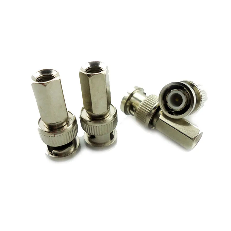 2/10pcs BNC Connector Male plug adapter for Twist-on Coaxial RG58/RG59/RG60 Cable cctv video camera Surveillance W17 | Безопасность и