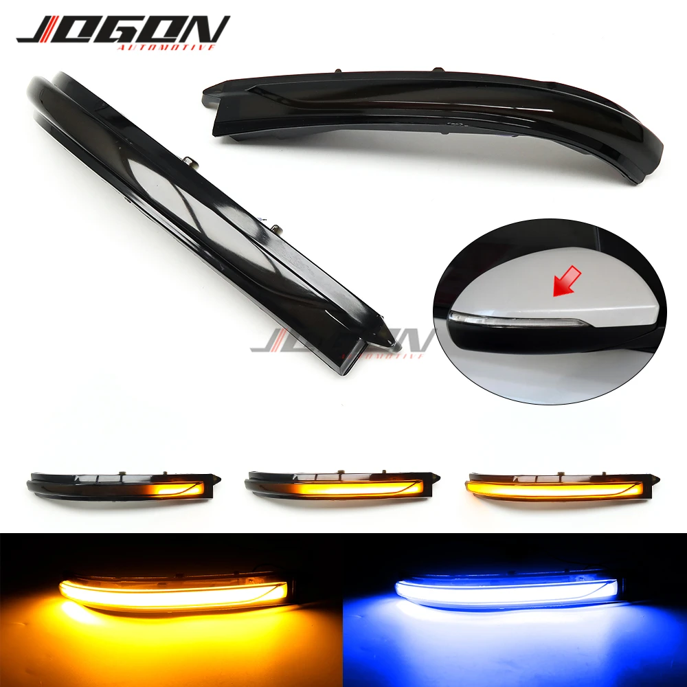 

For Kia K5 Optima MK4 JF TF 2011-2014 2015 Car LED Dynamic Turn Signal Light Side Wing Rearview Mirror Indicator Blinker Lamp
