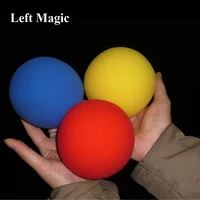 1 pcs 8cm finger sponge ball red yellow blue magic tricks classical magician illusion comedy close up stage card magic acces