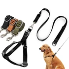 Сверхпрочный шлейка для собаки домашнего животного ошейник, регулируемый, утепленный, очень большой, средний, маленький, для собак, Хаски, товары для собак