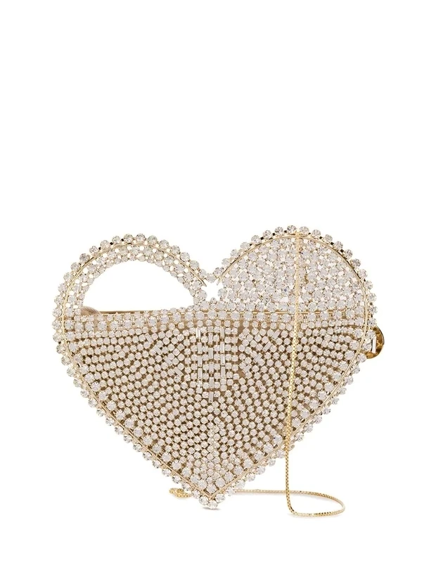 

Rosantica 20 spring and summer heart shaped flash diamond elegant dinner bag