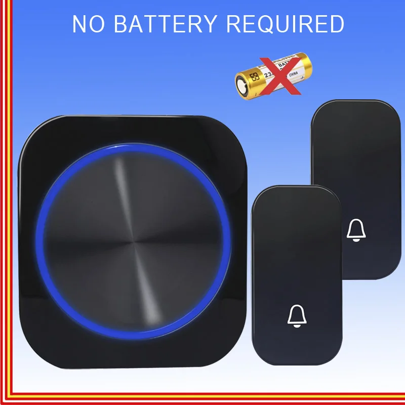 Дверной звонок дверной Ночной светильник без аккумулятора водонепроницаемый