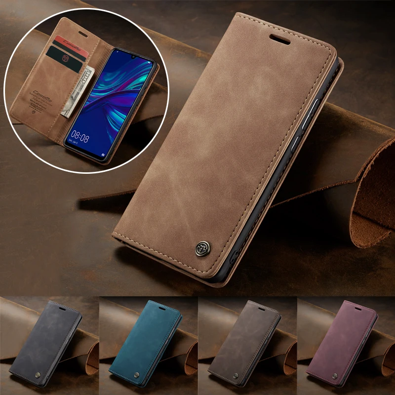 Кожаный чехол-книжка в стиле ретро для huawei P Smart, чехол-кошелек для huawei mate 30 P30 Lite P20 Pro Honor 10 Lite/9 Lite, чехол