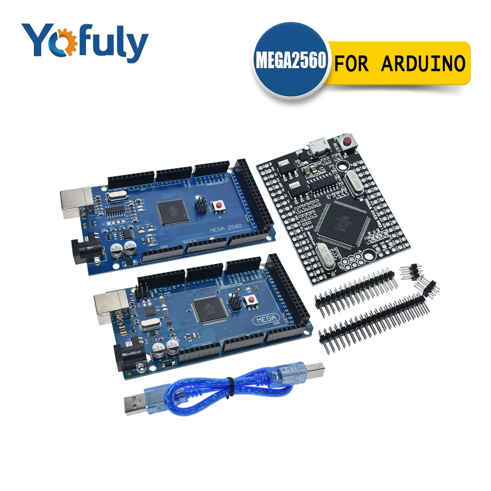 Плата разработки MEGA2560 MEGA 2560 R3 для arduino mega плата USB CH340G AVR MEGA|Контроллер с ЧПУ| |