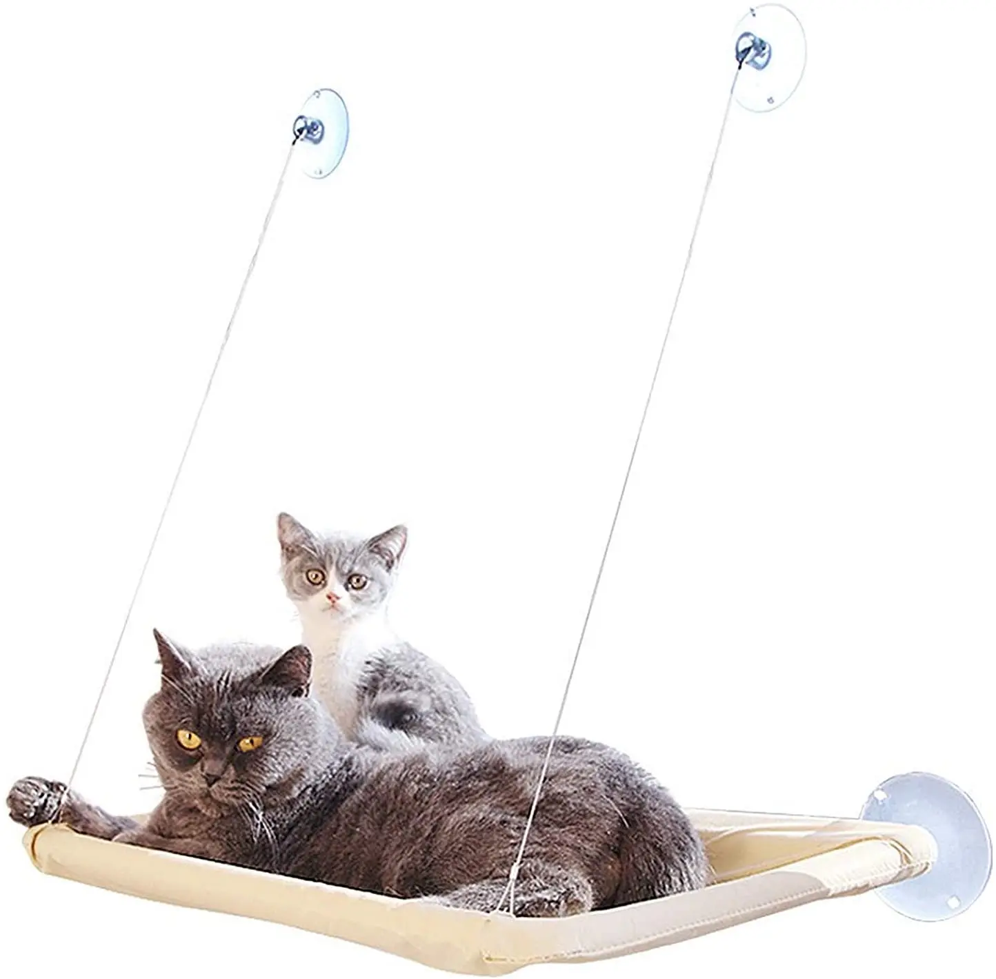 

Cat Hammock, Cat Bed, Cat Seat, Pet Hanging Bed, Cat Window Perches, Cat Hammock with Suction Cup