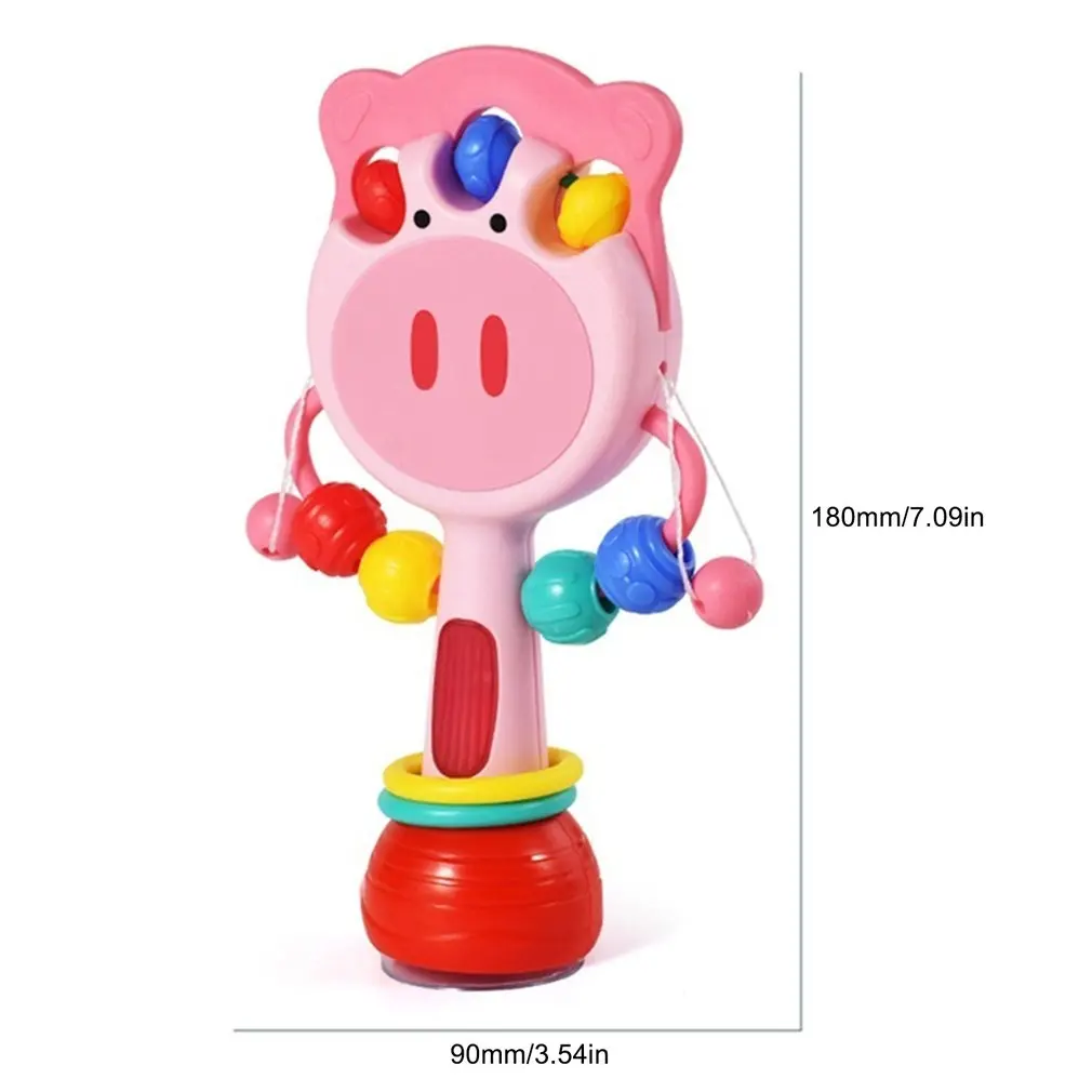 

Suction Cup Toys For Newborns 0 12 Months Kids Teether Rattles Soft Educational Toys Teething Girls Boys Birthday Gifts