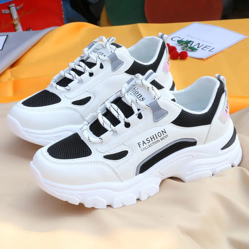 

Women's ins tide summer 2021 new fashion breathable platform casual sneakers