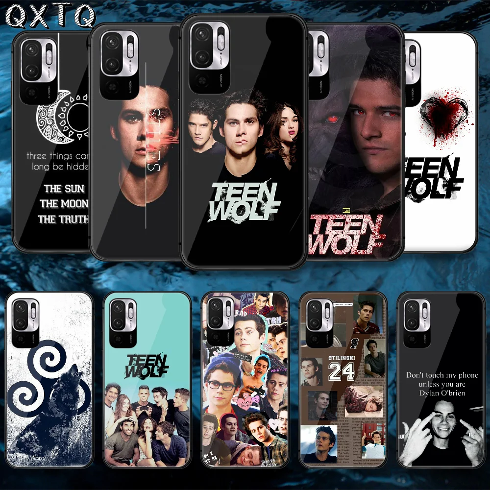 

QXTQ TV Teen Wolf Show Tempered Glass Phone Case Bag Cover For Xiaomi Redmi Note 7 8 9 10 A C T S Pro K 30 40 Pretty Prime Tpu