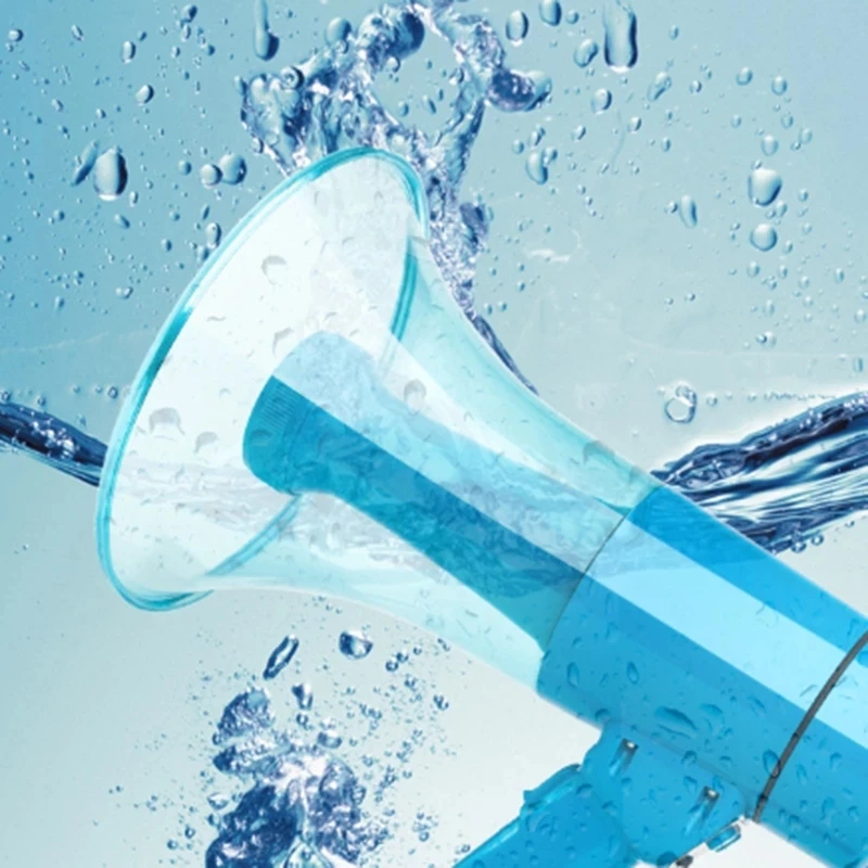 Водонепроницаемый ручной Мегафоны Динамик мегафон голос и сирена режимов