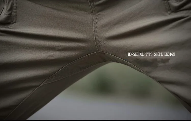 Брюки карго IX9 мужские хлопковые повседневные городские тактические штаны в