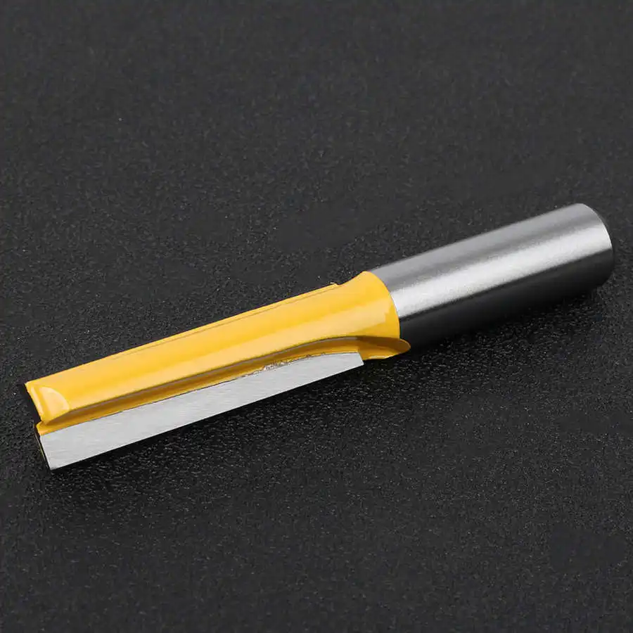 

Straight Router Bit Woodworking Cutter Milling Cutter Woodworking Tool 1/2X1/2X50 Milling Cutter Kit