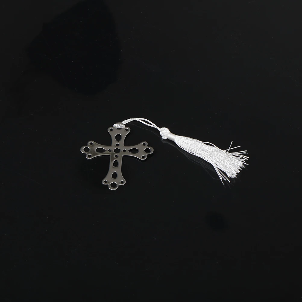 

New Cute Cross Love Silver Metal Bookmarks Creative Gift For Wedding High Quality Gift Pakage Wholesale