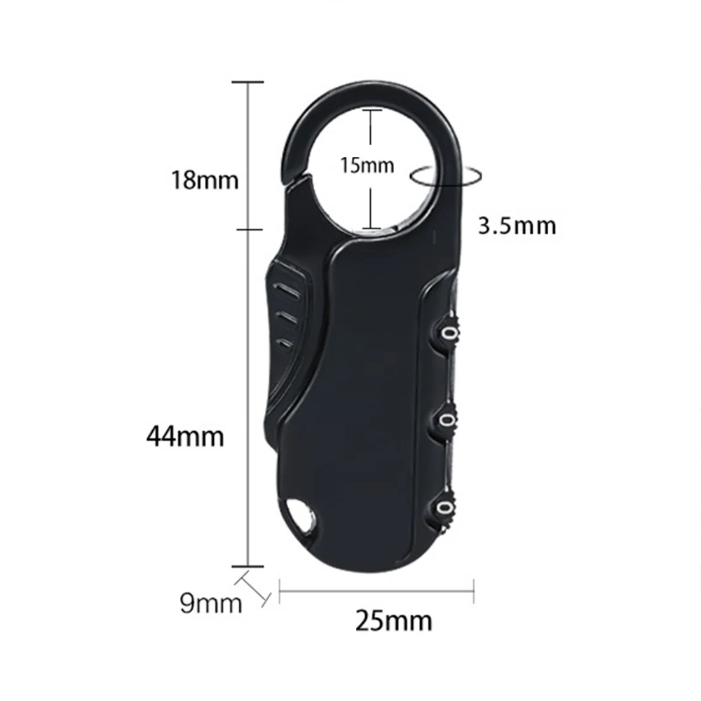 Мини замок для велосипеда складной рюкзак велосипедного шлема тройной