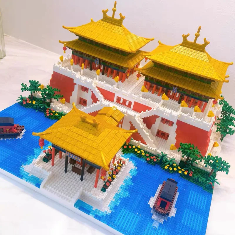 Конструктор Павильон реки в старинном дворце | Игрушки и хобби