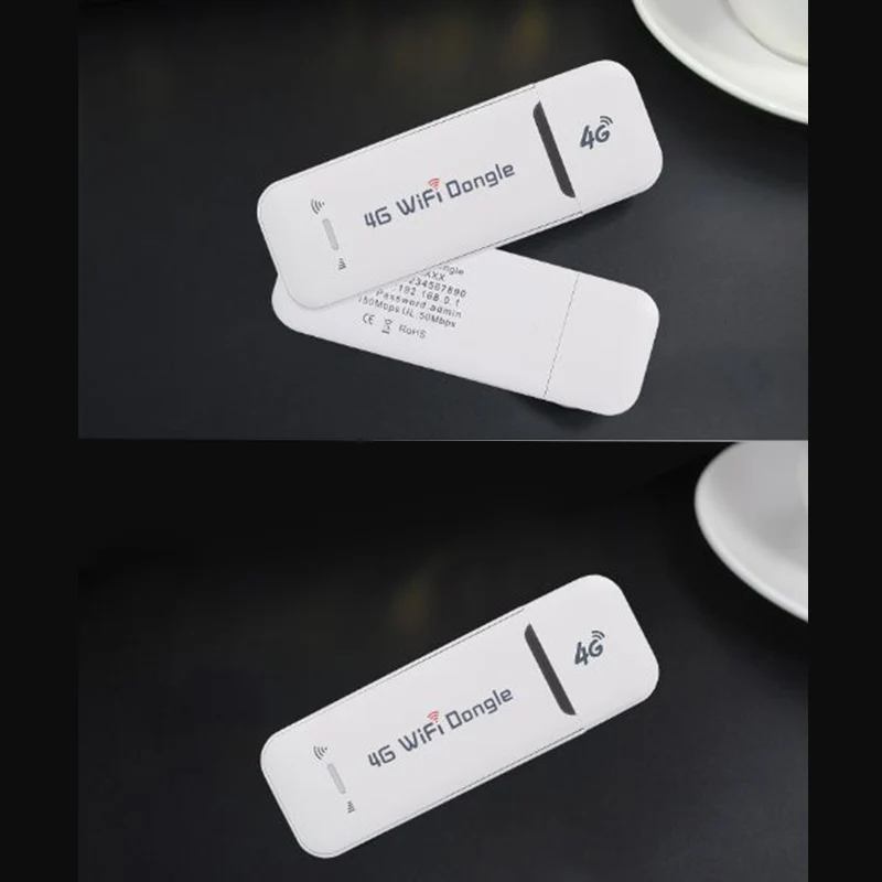 150 Мбит/с 4G LTE USB беспроводной сетевой адаптер Универсальный Белый WiFi модем