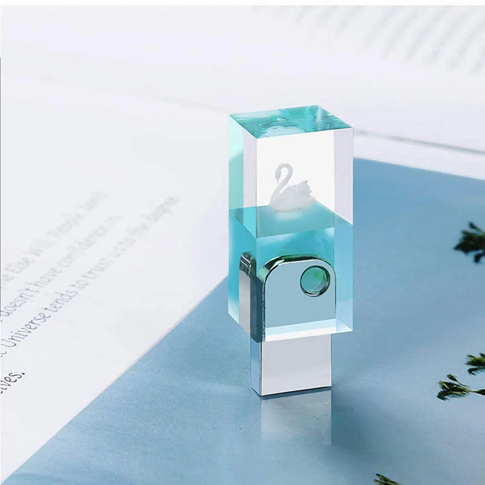 Форма силиконовая Прозрачная U-диска для украшений декоративный декор поделок из